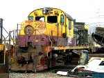 ME 7213 being scraped 